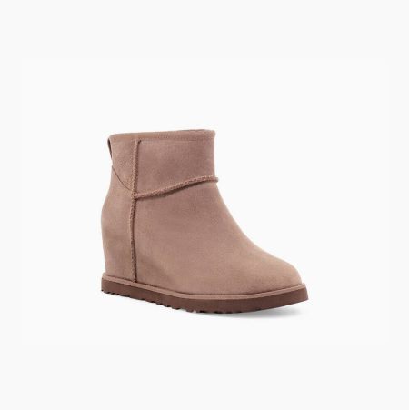 UGG Classic Femme Mini - Boots Dame - Khaki (NO-T698)